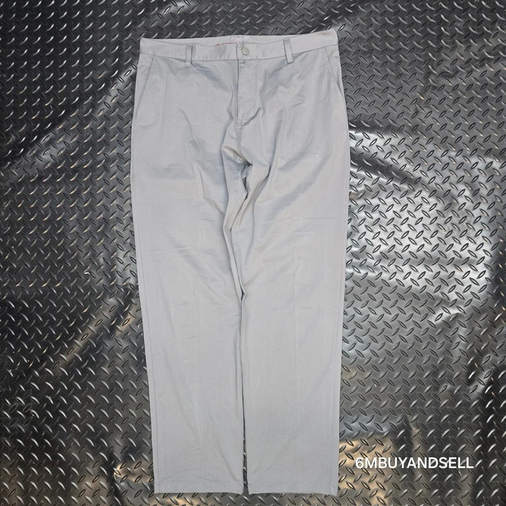 Rhone Commuter Pants Mens 35 Light Gray‎ Performance Trousers 100161 SP23